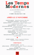 Couverture Les Temps Modernes ()
