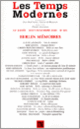 Couverture Les Temps Modernes (Collectif(s) Collectif(s))