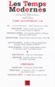 Couverture Les Temps Modernes (Collectif(s) Collectif(s))