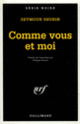 Couverture Comme vous et moi (Seymour Shubin)