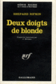 Couverture Deux doigts de blonde (Shepard Rifkin)
