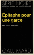Couverture Épitaphe pour une garce ()