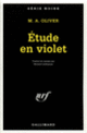 Couverture Étude en violet (Maria Antónia Oliver)