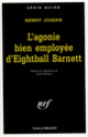 Couverture L'agonie bien employée d'Eightball Barnett (Henry Joseph)