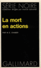 Couverture La mort en actions (M.E. Chaber)