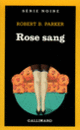 Couverture Rose sang (Robert B. Parker)