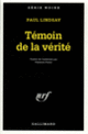 Couverture Témoin de la vérité (Paul Lindsay)