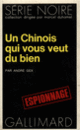Couverture Un Chinois qui vous veut du bien (André Gex)