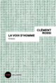 Couverture La voix d'homme (Clément Rossi)