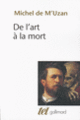 Couverture De l'art à la mort (Michel de M'Uzan)