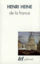 Couverture De la France (Henri Heine)