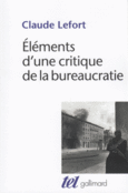 Couverture Éléments d'une critique de la bureaucratie ()