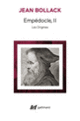 Couverture Empédocle (Jean Bollack, Empédocle)
