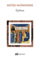 Couverture Épîtres (Moïse Maïmonide)