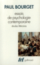 Couverture Essais de psychologie contemporaine (Paul Bourget)