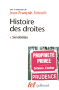 Couverture Histoire des droites en France (,Jean-François Sirinelli)