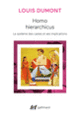 Couverture Homo hierarchicus (Louis Dumont)