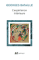Couverture L'expérience intérieure (Georges Bataille)
