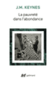Couverture La pauvreté dans l'abondance (John Maynard Keynes)