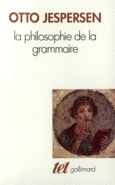 Couverture La Philosophie de la grammaire ()