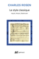 Couverture Le Style classique (Charles Rosen)
