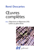 Couverture Objections et Réponses (VII) – Lettre au père Dinet ()