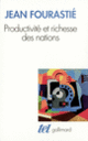Couverture Productivité et richesse des nations (Jean Fourastié)