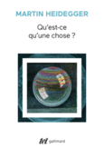Couverture Qu'est-ce qu'une chose? ()
