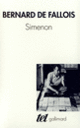 Couverture Simenon (Bernard de Fallois)