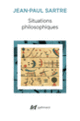 Couverture Situations philosophiques (Jean-Paul Sartre)