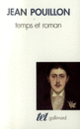 Couverture Temps et roman (Jean Pouillon)