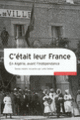 Couverture C'était leur France (Collectif(s) Collectif(s),Leïla Sebbar)