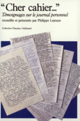 Couverture «Cher cahier...» ()