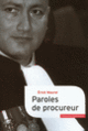 Couverture Paroles de procureur (Érick Maurel)