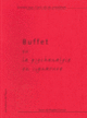 Couverture Buffet ou la psychanalyse en signature (Brigitte Camus)