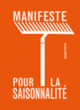 Couverture Manifeste pour la saisonnalité (Véronique Chapacou)