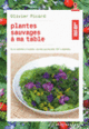 Couverture Plantes sauvages à ma table (Olivier Picard)
