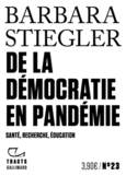 Couverture De la démocratie en Pandémie ()