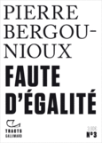 Couverture Faute d'égalité ()