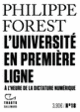 Couverture L'Université en première ligne (Philippe Forest)