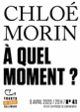 Couverture A quel moment ? (Chloé Morin)