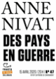Couverture Des pays en guerre (Anne Nivat)