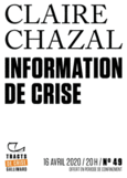 Couverture Information de crise ()