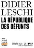 Couverture La République des défunts ()