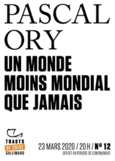 Couverture Un monde moins mondial que jamais ()