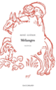 Couverture Mélanges (René Guénon)