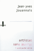 Couverture Artistes sans œuvres ()