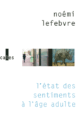 Couverture L'état des sentiments à l'âge adulte ()