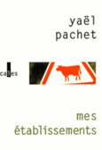 Couverture Mes établissements ()