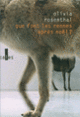 Couverture Que font les rennes après Noël? (Olivia Rosenthal)